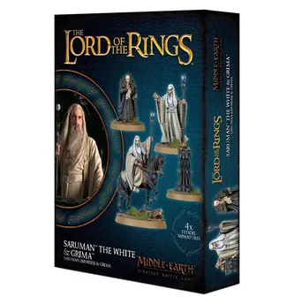 Games Workshop Middle Earth Saruman the White & Grima 30-49