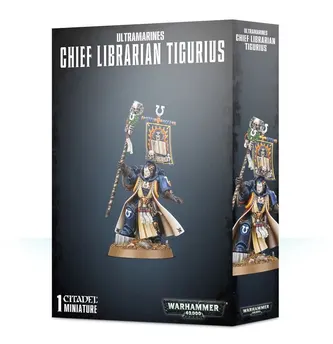 Games Workshop Warhammer 40K Ultramarines Chief Librarian Tigurius 48-100