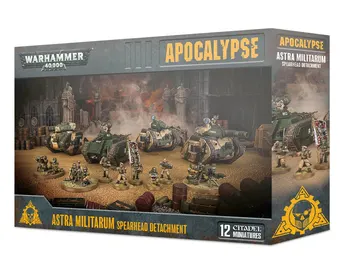 Games Workshop Warhammer 40K Apocalypse Astra Militarum Spearhead Detachment