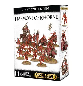 Warhammer Age of Sigmar START COLLECTING DAEMONS OF KHORNE GWS 70-97