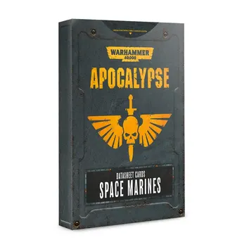 Games Workshop Warhammer 40K Apocalypse Space Marines Data Sheets 53-44-60