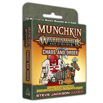 Steve Jackson Games Munchkin Warhammer Age of Sigmar Chaos and Order SJG 4486