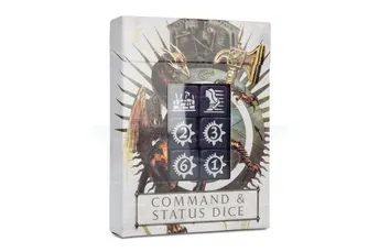Games Workshop Warhammer Age of Sigmar Command and Status Dice 86-80