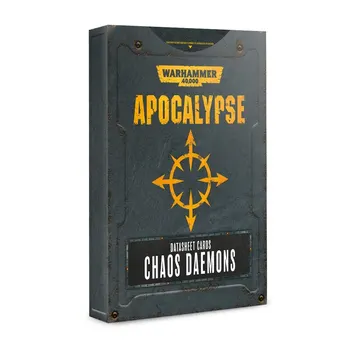 Games Workshop Warhammer 40K Apocalypse Chaos Daemons Data Sheets 97-49-60