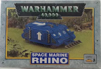 Games Workshop: Warhammer 40k Mk I Space Marine Rhino OOP Sealed Box!