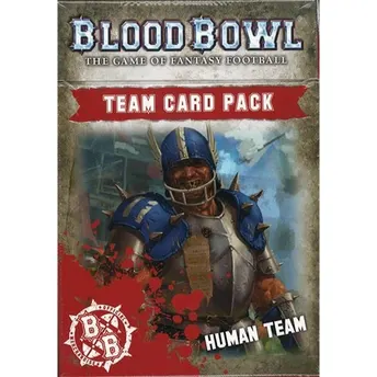 Games Workshop Blood Bowl Human Team Card Pack 200-33-60