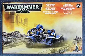 Games Workshop Warhammer 40K Space Marine Attack Bike