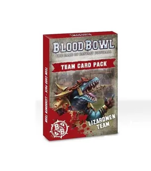 Games Workshop Blood Bowl Lizardmen Team Card Pack 200-76-60