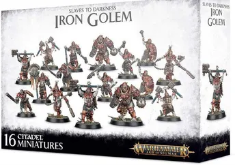Games Workshop Warhammer Age of Sigmar Slaves to Darkness Iron Golem 83-34