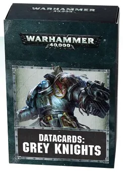 Warhammer 40k Datacards: Grey Knights GWS 57-20-60 Brand New