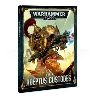 Games Workshop Warhammer 40,000 CODEX: Adeptus Custodes 01-14-60