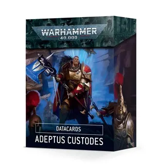 Warhammer 40K: 9th Edition Datacards: Adeptus Custodes GWS 01-15