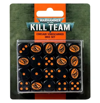 Games Workshop Warhammer 40K Kill Team: Corsair Voidscarred Dice GWS 102-95