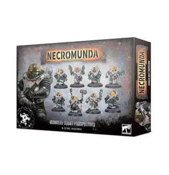 Games Workshop Necromunda: Ironhead Squat Prospectors Gang GWS 301-01
