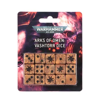 Warhammer 40K: Arks of Omen: Vashtorr Dice Set
