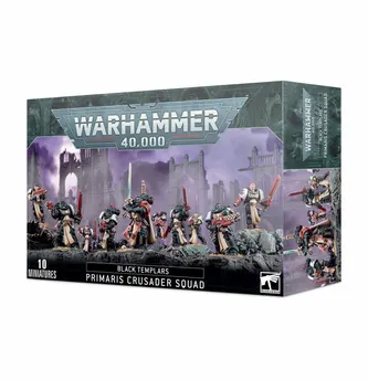 Games Workshop Warhammer 40,000 Black Templars: Primaris Crusader Squad 55-45