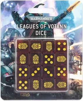Games Workshop Warhammer 40K Leagues of Votann Dice GWS 69-17