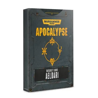 Games Workshop Warhammer 40K Apocalypse Aeldari Data Sheets 46-66-60