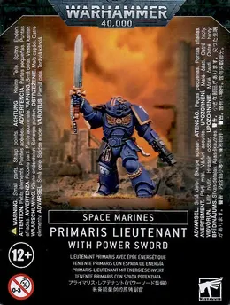 Games Workshop Warhammer 40K Space Marine Primaris Lieutenant w/ Power Sword