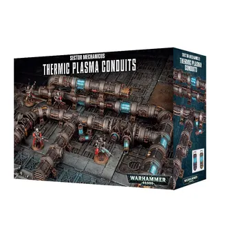 Warhammer 40k Thermic Plasma Conduits Terrain / Scenery GWS 64-69