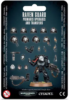 Warhammer 40K: Space Marines Raven Primaris Guard Upgrade Sprue and Decals 48-56