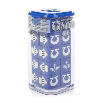 Games Workshop Warhammer 40K Ultramarine Dice Pack 20 D6s 86-83