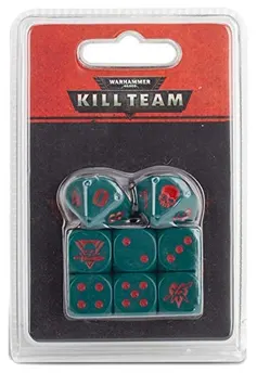 Games Workshop Warhammer 40k Kill Team Drukhari Dice Set 102-17