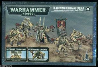 Games Workshop Warhammer 40k Deathwing Command Squad Terminators & Knights 44-10