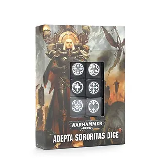 Warhammer Games Workshop 40K Adepta Sororitas Dice 86-68