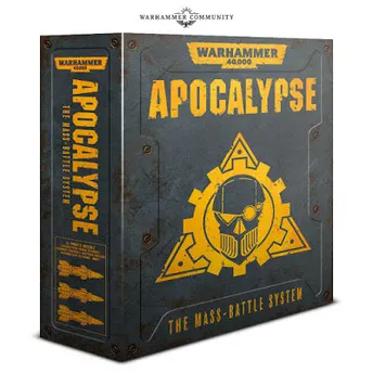 Games Workshop Warhammer 40K Apocalypse The Mass Battle System Box Set 40-09-60