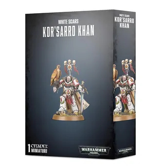 Games Workshop Warhammer 40K White Scars Space Marine Kor'sarro Khan 48-88