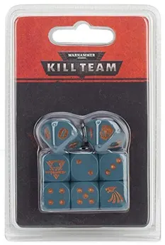 Games Workshop Warhammer 40k Kill Team Euclidian Starstriders Dice Set 102-20