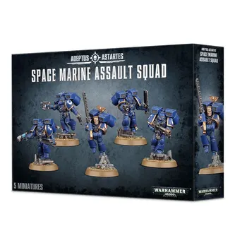 Warhammer 40k SPACE MARINES ASSAULT SQUAD GWS 48-09