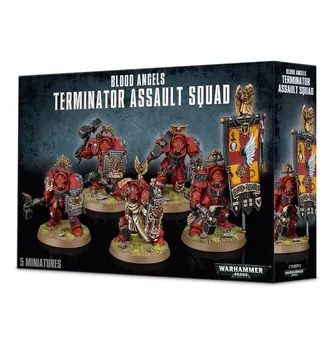 Warhammer 40k BLOOD ANGELS TERMINATOR ASSAULT SQUAD GWS 41-13