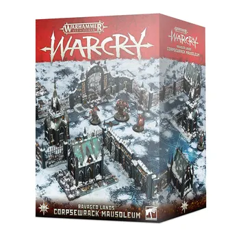 Warhammer Age of Sigmar Warcry Corpsewracked Mausoleum Terrain set 111-30