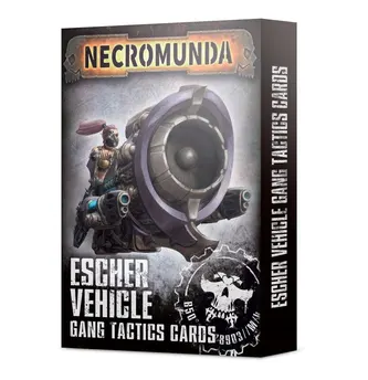 Games Workshop Necromunda: Escher Vehicle Gang Tactics Cards GWS 301-11
