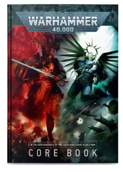 Games Workshop Warhammer 40K 9th Edition Core Rulebook 40-02