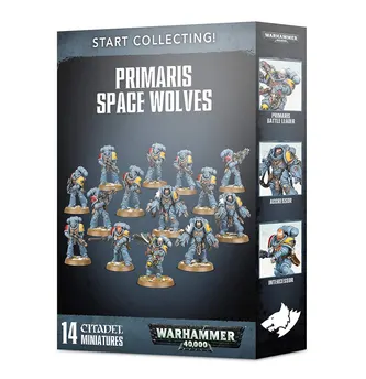 Warhammer 40k Start Collecting SPACE WOLVES GWS 70-53