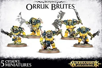 Warhammer Age of Sigmar Destruction Ironjawz Orruk Brutes 89-29