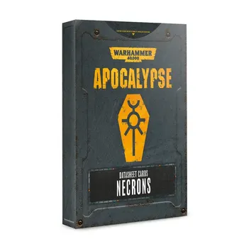 Games Workshop Warhammer 40K Apocalypse Necrons Data Sheet Cards 49-24-60