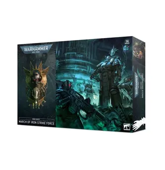 Games Workshop Warhammer 40K Iron Hands: March of Iron Strike Force GWS 55-28