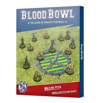 Blood Bowl Fantasy Football Halfling Pitch and Dugout GWS 200-67