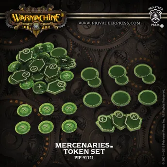 Privateer Press Mk III Mercenaries Token Set (40) PIP 91121