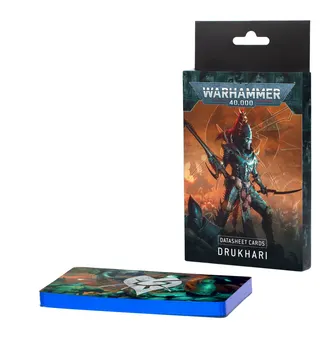 Warhammer 40k: Drukhari Datasheet Cards (English)