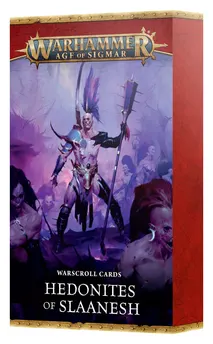 Warhammer Age of Sigmar: Hedonites of Slaanesh - Warscroll Cards