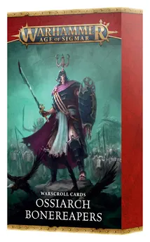Warscroll Cards Ossiarch Bonereapers (ENG)