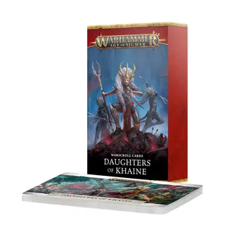 Warhammer Age of Sigmar: Warscroll Cards: Daughters of Khaine