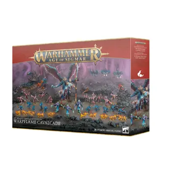 Warhammer Age of Sigmar Disciples Of Tzeentch Warpflame Cavalcade Battleforce 39 Miniaturas