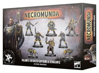 Necromunda: Palanite Enforcer Captains & Sergeants