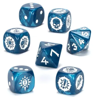 Blood Bowl: High Elf Team Dice Set